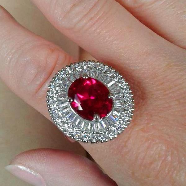 Huge ruby ring cheap