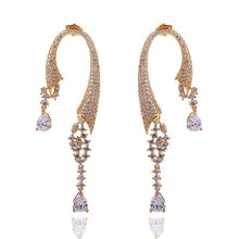 Load image into Gallery viewer, Wedding Zircon Dangle Earrings - Enumu