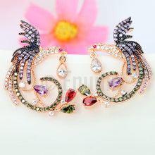 Load image into Gallery viewer, Designer Bird Super Big Stud Earrings - Enumu