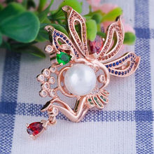 Load image into Gallery viewer, RGP Ballerina Brooch or Saree Pin - Enumu