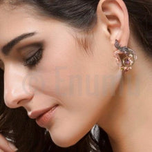 Load image into Gallery viewer, Designer Bird Super Big Stud Earrings - Enumu