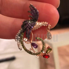 Load image into Gallery viewer, Designer Bird Super Big Stud Earrings - Enumu