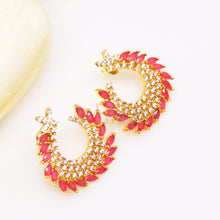 Load image into Gallery viewer, Ruby Studs / Earrings - Enumu