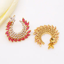 Load image into Gallery viewer, Ruby Studs / Earrings - Enumu
