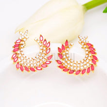 Load image into Gallery viewer, Ruby Studs / Earrings - Enumu