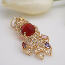 Load image into Gallery viewer, Super Big Multi Colour Peacock Pendant - Enumu