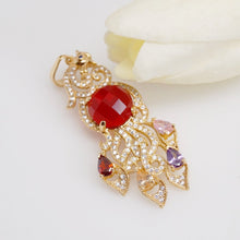 Load image into Gallery viewer, Super Big Multi Colour Peacock Pendant - Enumu