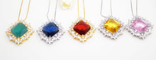 Load image into Gallery viewer, Big Citrine Pendant with Chain - Enumu