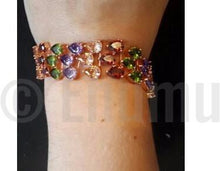 Load image into Gallery viewer, Three Line Multi Colour Bracelet - Enumu