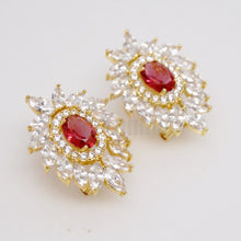 Load image into Gallery viewer, Super Big YGP Ruby Studs - Enumu