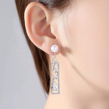 Load image into Gallery viewer, Pearl Vine Designer Earrings - Enumu