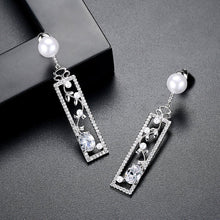 Load image into Gallery viewer, Pearl Vine Designer Earrings - Enumu