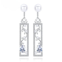 Load image into Gallery viewer, Pearl Vine Designer Earrings - Enumu