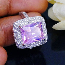 Load image into Gallery viewer, Big Pink Tourmaline Ring - Enumu