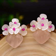 Load image into Gallery viewer, Sterling Silver Natural Shell Studs Earrings - Enumu