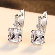 Load image into Gallery viewer, Sterling Silver Zircon Small Hoops - Enumu
