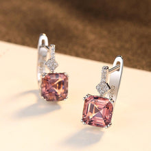 Load image into Gallery viewer, Sterling Silver Smoky Quartz Small Hoops - Enumu