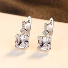 Load image into Gallery viewer, Sterling Silver Zircon Small Hoops - Enumu