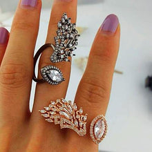 Load image into Gallery viewer, Aquamarine Adjustable Ring - Enumu