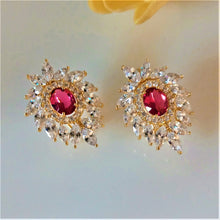 Load image into Gallery viewer, Super Big YGP Ruby Studs