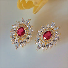 Load image into Gallery viewer, Super Big YGP Ruby Studs