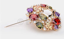 Load image into Gallery viewer, Multi Colour Brooch or Saree Pin - Enumu