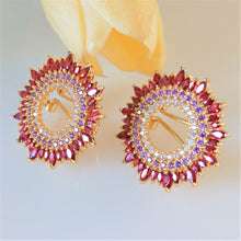 Load image into Gallery viewer, Blazing Sun Stud Earrings