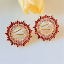 Load image into Gallery viewer, Blazing Sun Stud Earrings