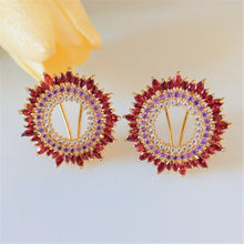 Load image into Gallery viewer, Blazing Sun Stud Earrings