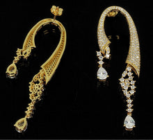 Load image into Gallery viewer, Wedding Zircon Dangle Earrings - Enumu