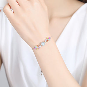 Simple Multi Color Stone Bracelet - Enumu