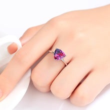 Load image into Gallery viewer, Sterling Silver Rainbow Fire Mystic Topaz Ring - Enumu