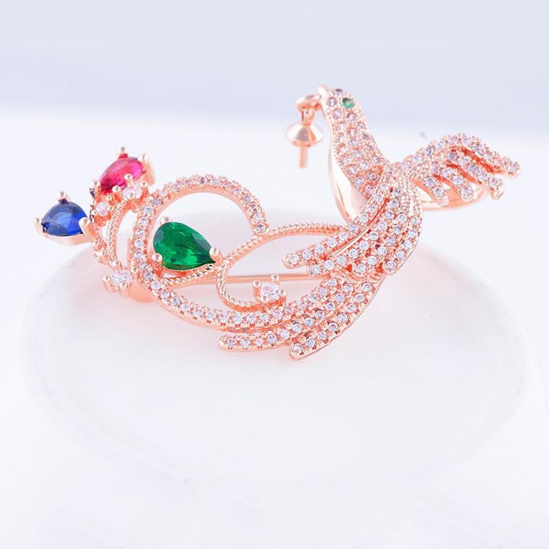 RGP Bird Brooch or Saree Pin – Enumu - Main Image