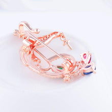 Load image into Gallery viewer, RGP Bird Brooch or Saree Pin - Enumu