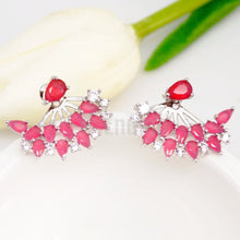 Load image into Gallery viewer, Ruby Studs/Earrings - Enumu
