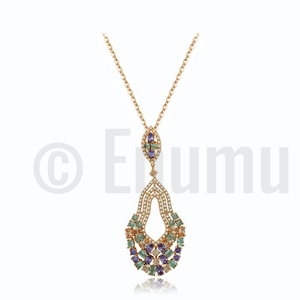 Multi Colour Necklace - Enumu