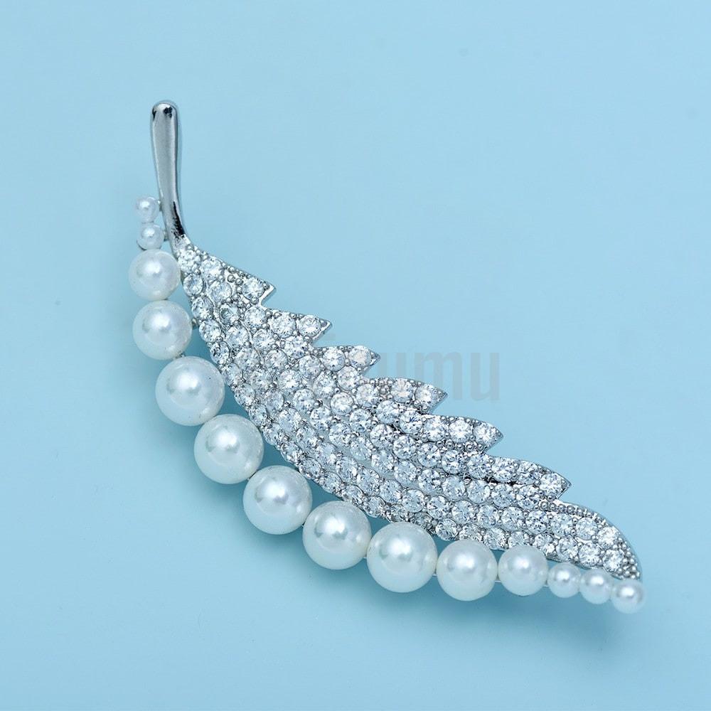 Buy Latest Saree Pin & Brooch Online- Fancy Diamond Sari Pins | Anuradha  Art Jewellery
