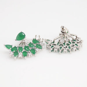Emerald Studs / Earrings - Enumu