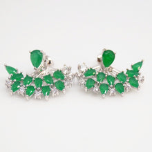 Load image into Gallery viewer, Emerald Studs / Earrings - Enumu