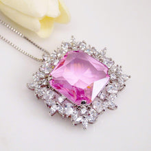Load image into Gallery viewer, Big Tourmaline Pendant with Chain - Enumu