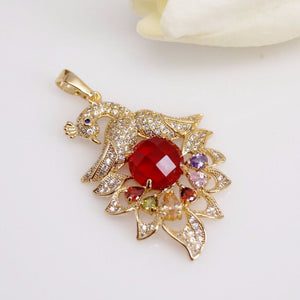 Peacock Pendant Without Chain - Enumu