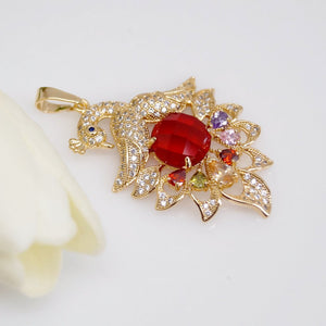 Peacock Pendant Without Chain - Enumu