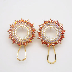 Blazing Sun Stud Earrings - Enumu