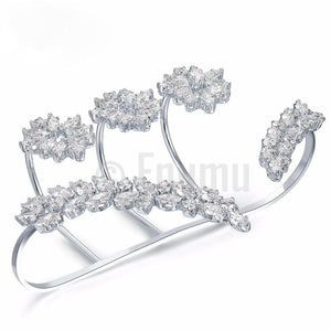 Swiss Zircon Hand Accessory or Knuckle Rings - Enumu