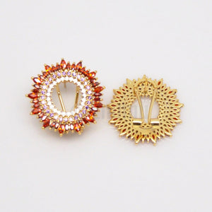 Blazing Sun Stud Earrings - Enumu