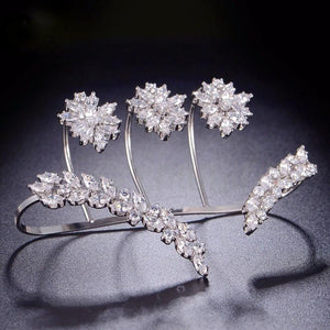 Swiss Zircon Hand Accessory or Knuckle Rings - Enumu