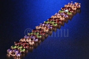 Three Line Multi Colour Bracelet - Enumu