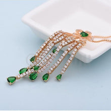 Load image into Gallery viewer, Super Big Emerald Pendant with Chain - Enumu