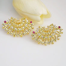 Load image into Gallery viewer, Huge Citrine Studs - Enumu