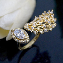 Load image into Gallery viewer, Swiss Zircon Adjustable Ring - Enumu